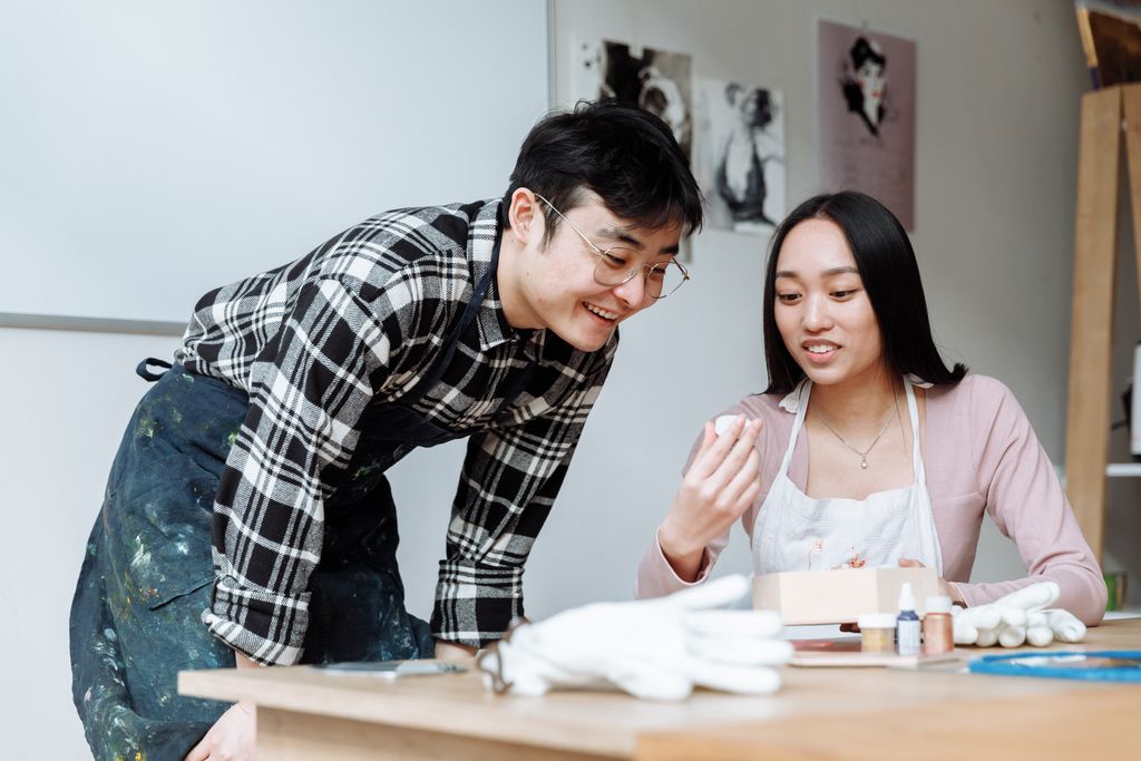 Person learning through practice instead of fearing mistakes